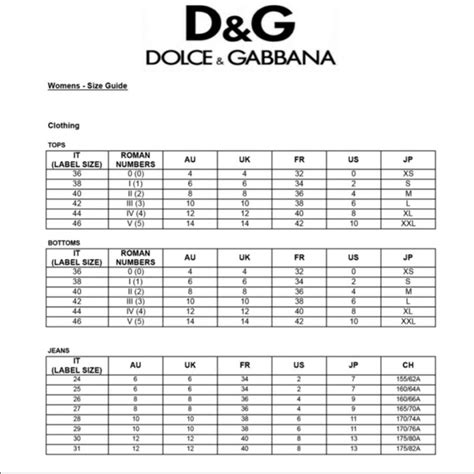 jean femme dolce gabbana|dolce gabbana jeans size chart.